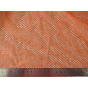 Оранжевый цвет 50GSM сетка чистая ткань